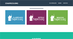 Desktop Screenshot of chapeco.org